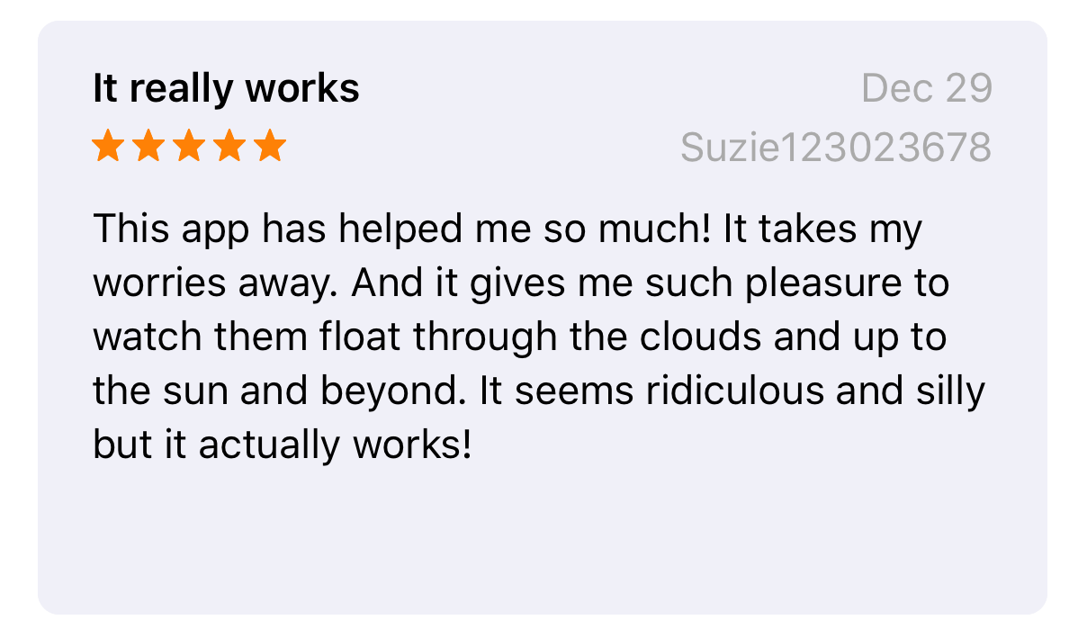 Worry Float Review